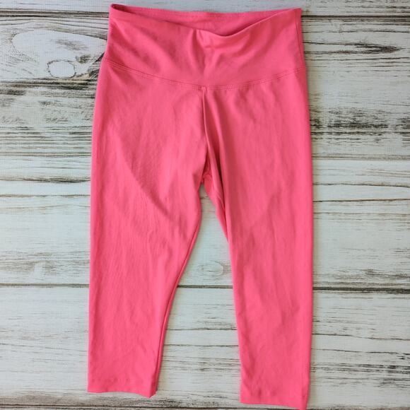 The Balance Collection by Marika Hot Pink Capri Leggings Small - Picture 1 of 4